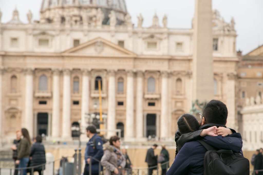 Family photoshoot in Rome