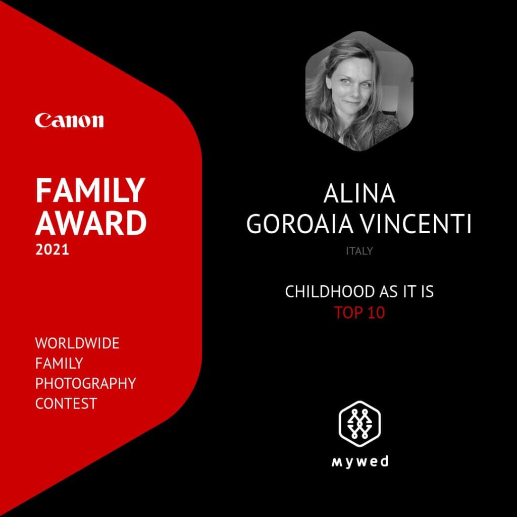 fotografia di famiglia premiata concorso Canon